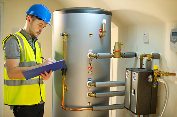 Replacing Worn Belts and Components in Air Handling Unit